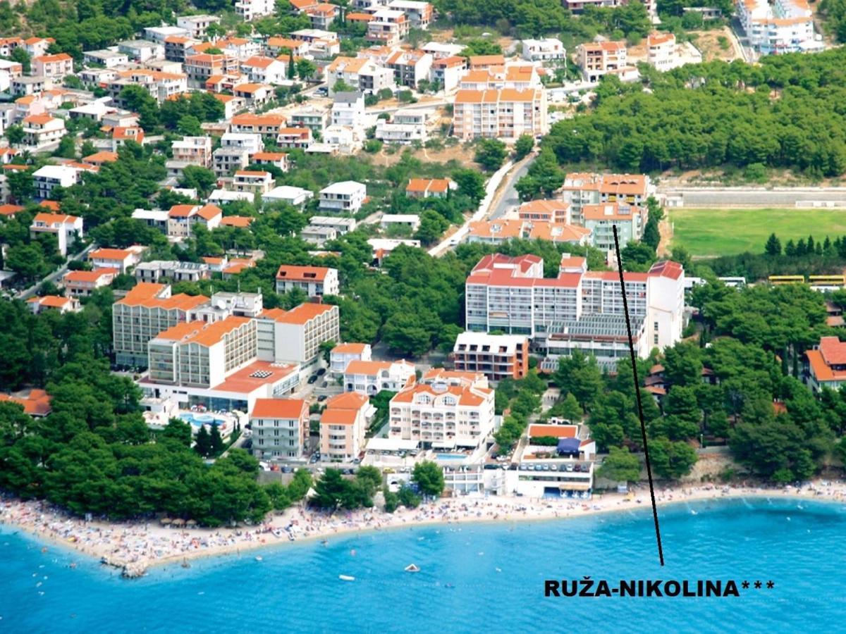 Ruza&Nikolina "1" Apartmani - Baška Voda Buitenkant foto