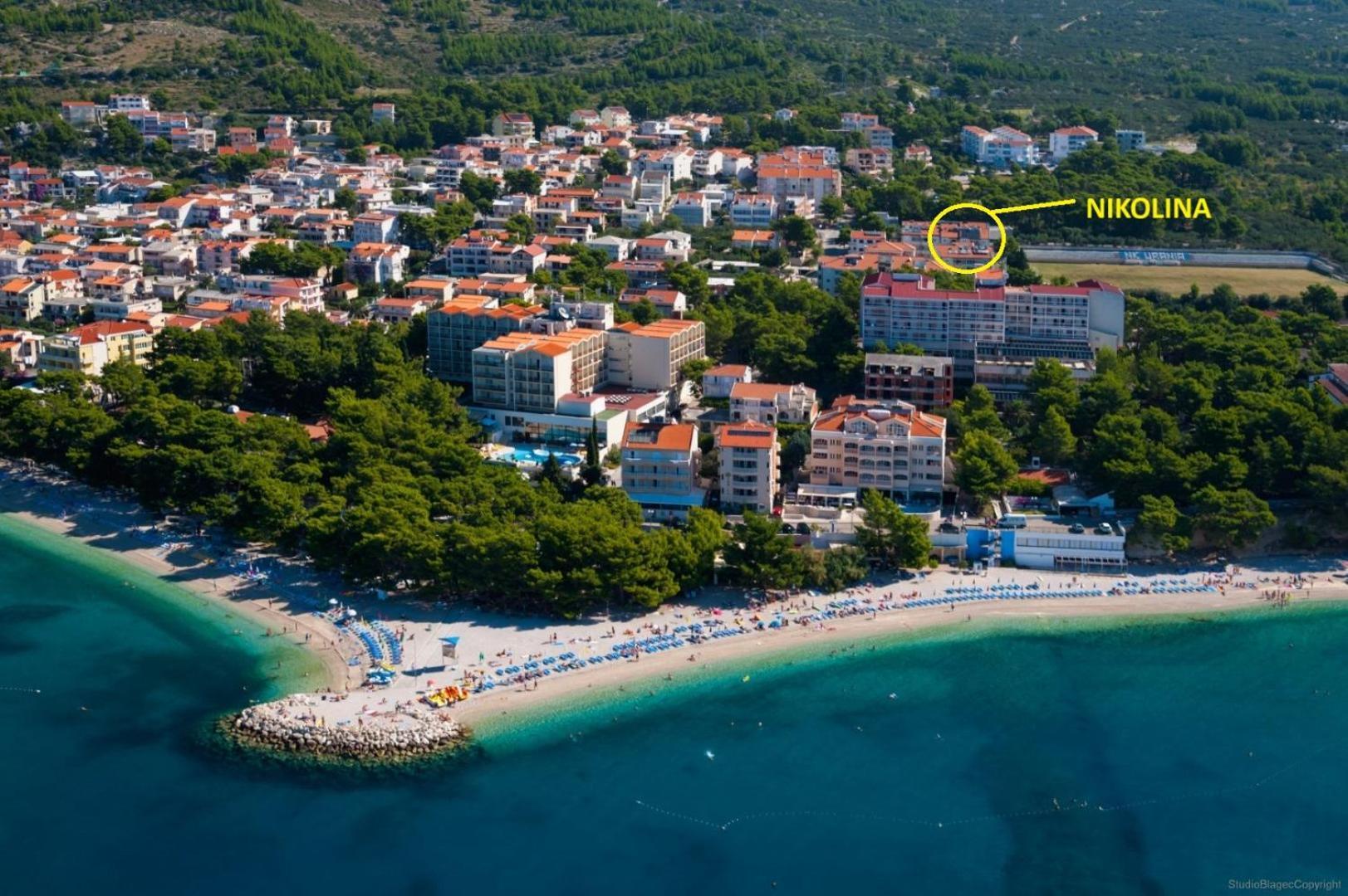 Ruza&Nikolina "1" Apartmani - Baška Voda Buitenkant foto